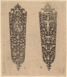 Ornamento para mango de cuchillo