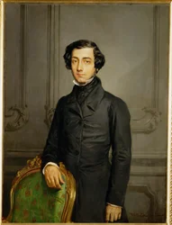 Alexis de Tocqueville, estadista (pintura sobre lienzo)