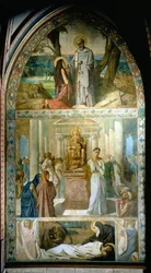Historia de Santa María la Egipcia. Pintura de Theodore Chasseriau (1819-1856)