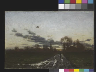 Amanecer (óleo sobre lienzo)