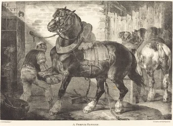 Un herrador francés