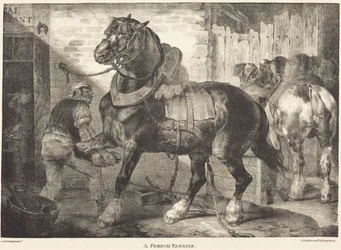 Un herrador francés