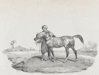 Un Caballo Árabe, 1821