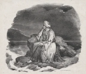Sueño con ella en las olas rompientes, 1818