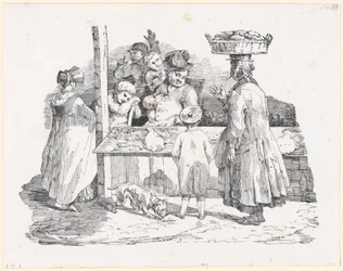 El pescadero dormido (The Sleeping Fishmonger)