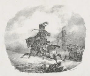 Oficial de artillería ligera de la Guardia Imperial (Light Artillery Officer of the Imperial Guard)