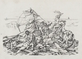 Naufragio de la Medusa, 1820