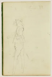 Caballero de pie