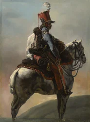 Estudio después de "Trompetista de los Húsares", c.1815?-27