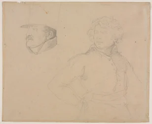 Estudio de dos soldados