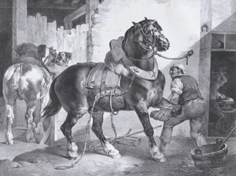 El herrero francés, 1822