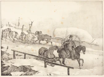 Wagoner subiendo una cuesta (Camión subiendo una cuesta)