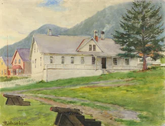 Antigua Casa del Gobernador, Sitka, 1905