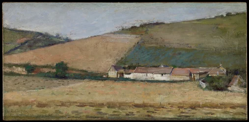 Una Granja Entre Colinas, Giverny, c.1887