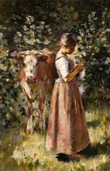 La Vaquera, ca. 1888