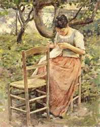 La costurera, c.1891