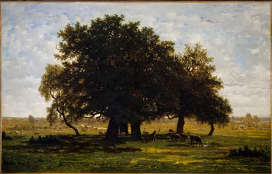 Grupo de robles, Apremont