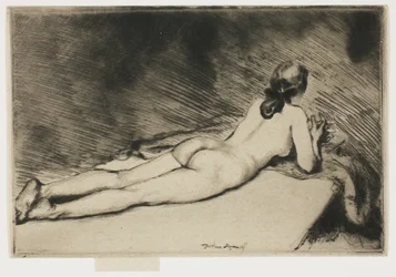 Figura Desnuda Acostada