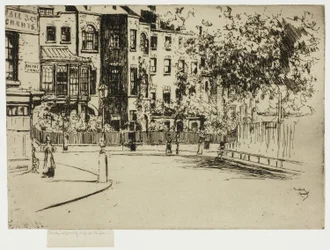 La Esquina de Cheyne Walk, Chelsea