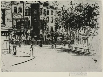 La esquina de Cheyne Walk, Chelsea