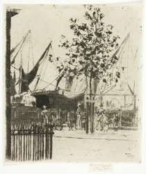 La esquina de Luna Street, Chelsea Embankment