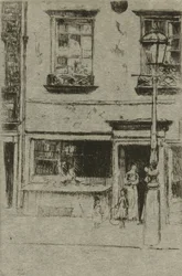 La pequeña tienda de pescado, Chelsea Embankment