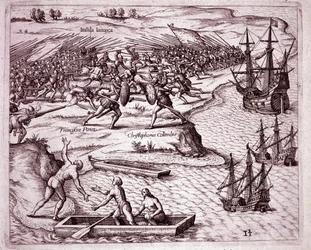 Cuarto viaje de Cristóbal Colón a la isla de Jamaica en 1503