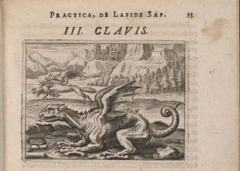Ilustración para Tripvs avrevs, hoc est, Tres tractatvs chymici selectissimi.., 1618