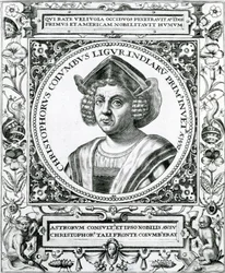 Retrato de Cristóbal Colón (1451-1506) de 