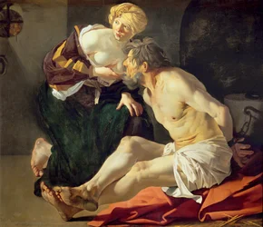Caridad romana: Cimón y Pero (óleo sobre lienzo)