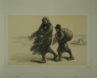 El éxodo serbio
