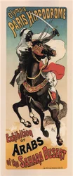 Hipódromo de París Olympia: Exhibición de árabes