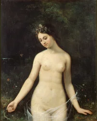 Joven mujer desnuda, 1831