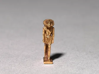 Amuleto de una deidad con cabeza de carnero, Dinastía 22 o posterior, c.945-715 a.C.