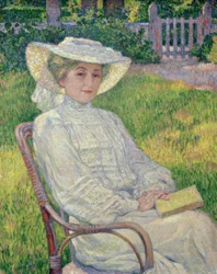 La dama de blanco