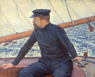 Paul Signac en su barco