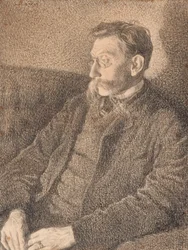 Retrato de Emile Verhaeren, 1892