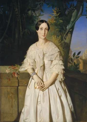 Condesa de La Tour-Maubourg Marie-Louise-Charlotte-Gabrielle Thomas de Pange, 1841