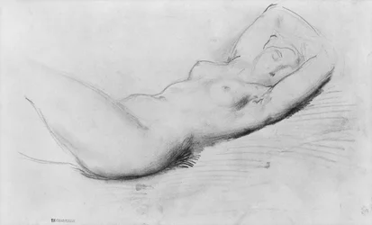 Estudio de un desnudo