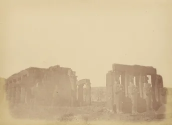 Vista General del Ramesseum