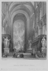 Iglesia de San Sernin, Toulouse (grabado)