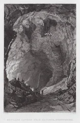 Caverna de Rutland, cerca de Matlock, Derbyshire