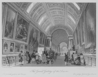 La Gran Galería del Louvre