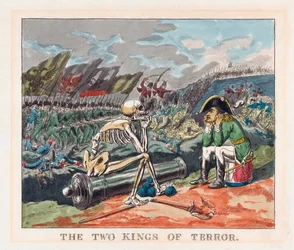 Los dos reyes del terror. Napoleón y la muerte.
