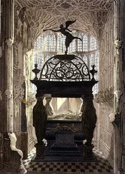 La Tumba de Lewis Stuart, Duque de Richmond en la Capilla de Enrique VII, lámina 36 de 