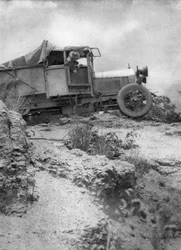 Un camino rocoso, de Abercorn a Tukuyu, Tanganica, 1925 1927