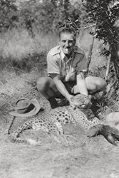 Chaplin Court Treatts leopardo, Abercorn a Tukuyu, Tanganica, 1925-1927