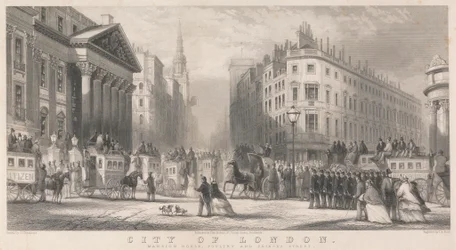 City of London, Mansion House, Poultry y Prince