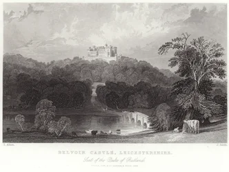 Castillo de Belvoir en Leicestershire