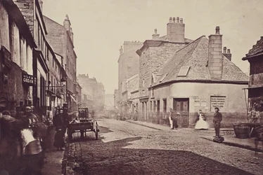 Main Street, Gorbals, mirando al norte.